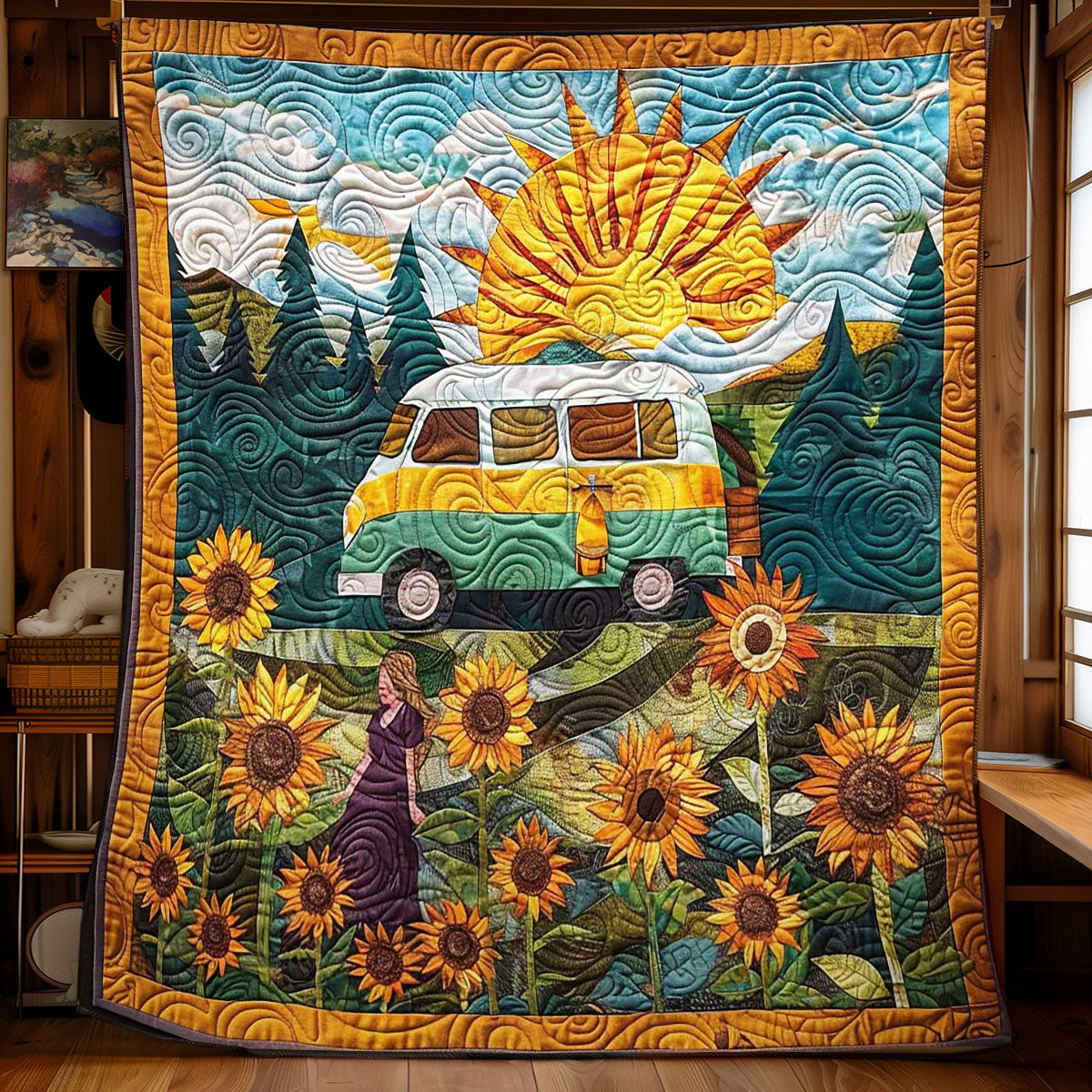 Sunny Days Camping WN1008030CL Quilt