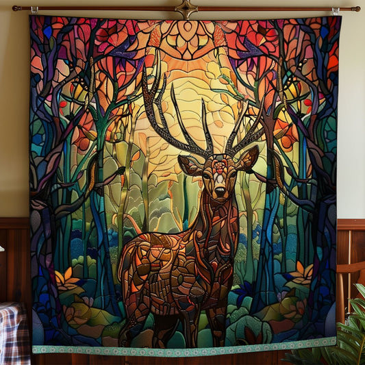 Sunset Deer Haven WN0909076CL Quilt