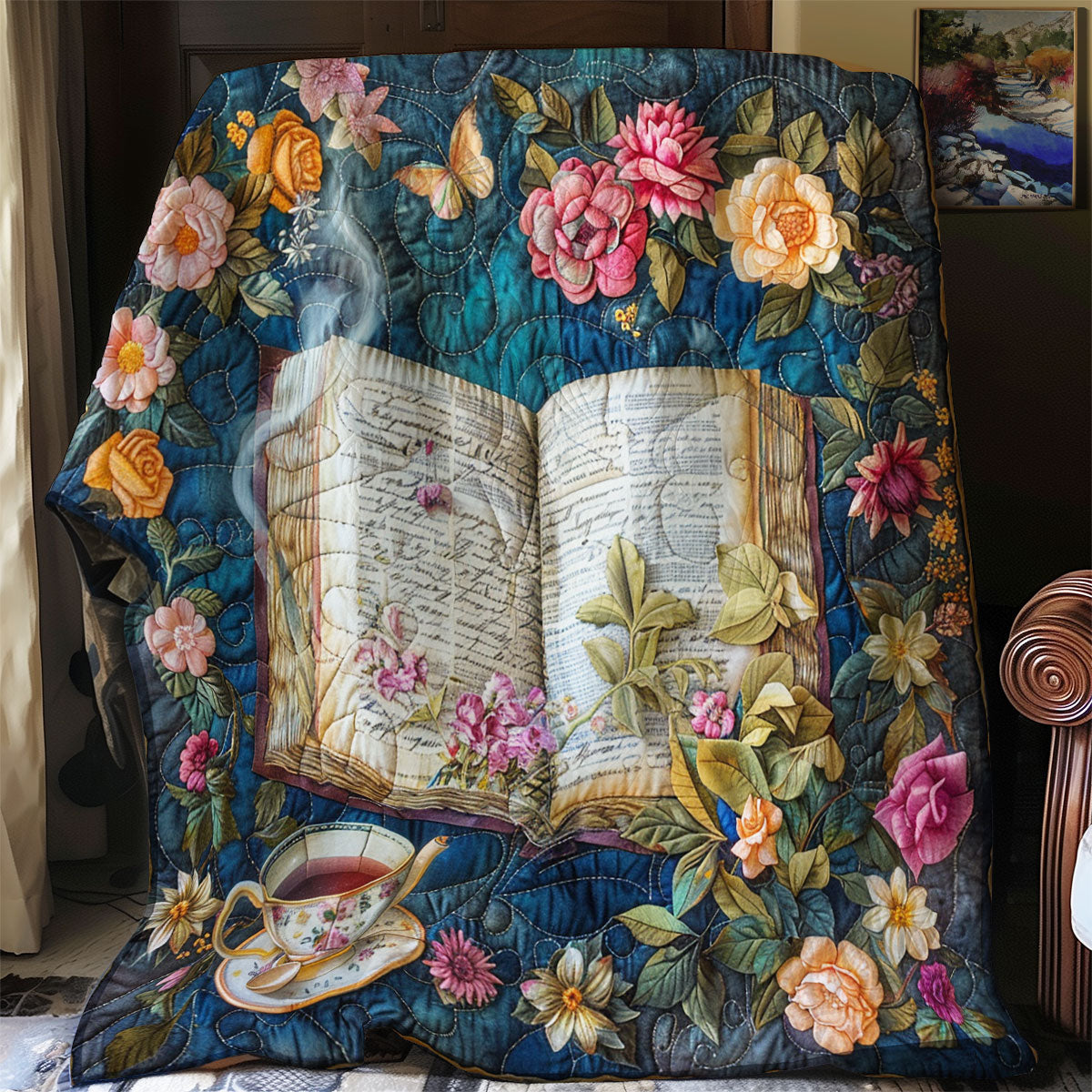 Tea And Book SR2608018CL Quilt