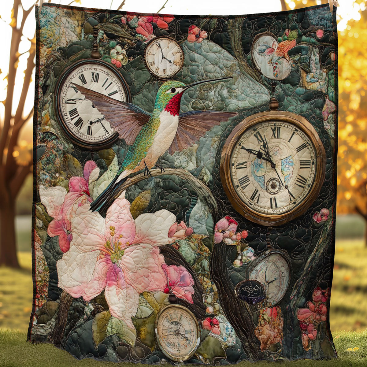 Time Hummingbird WM0308024CL Quilt