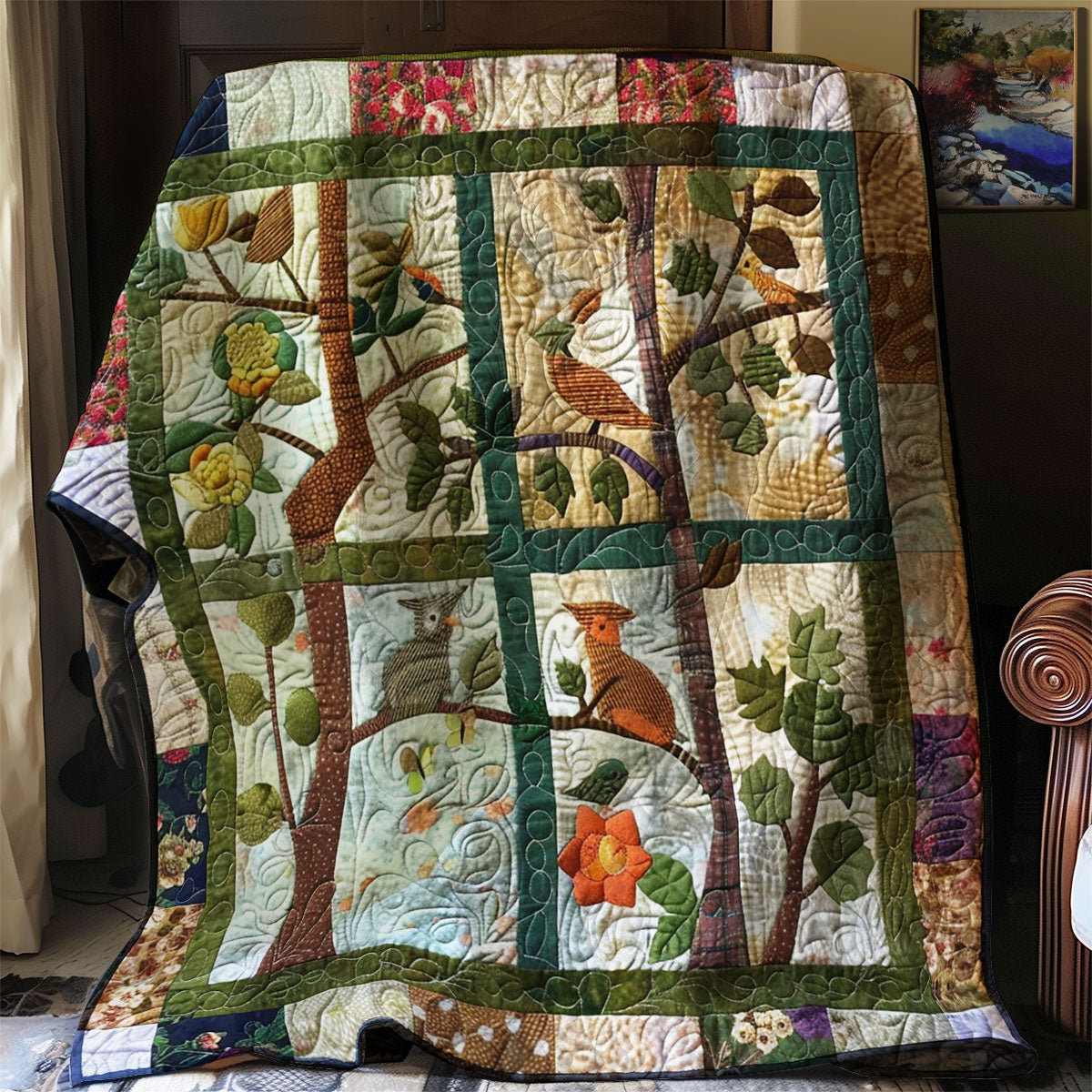 Tiny Garden Retreat WN2208104CL Quilt