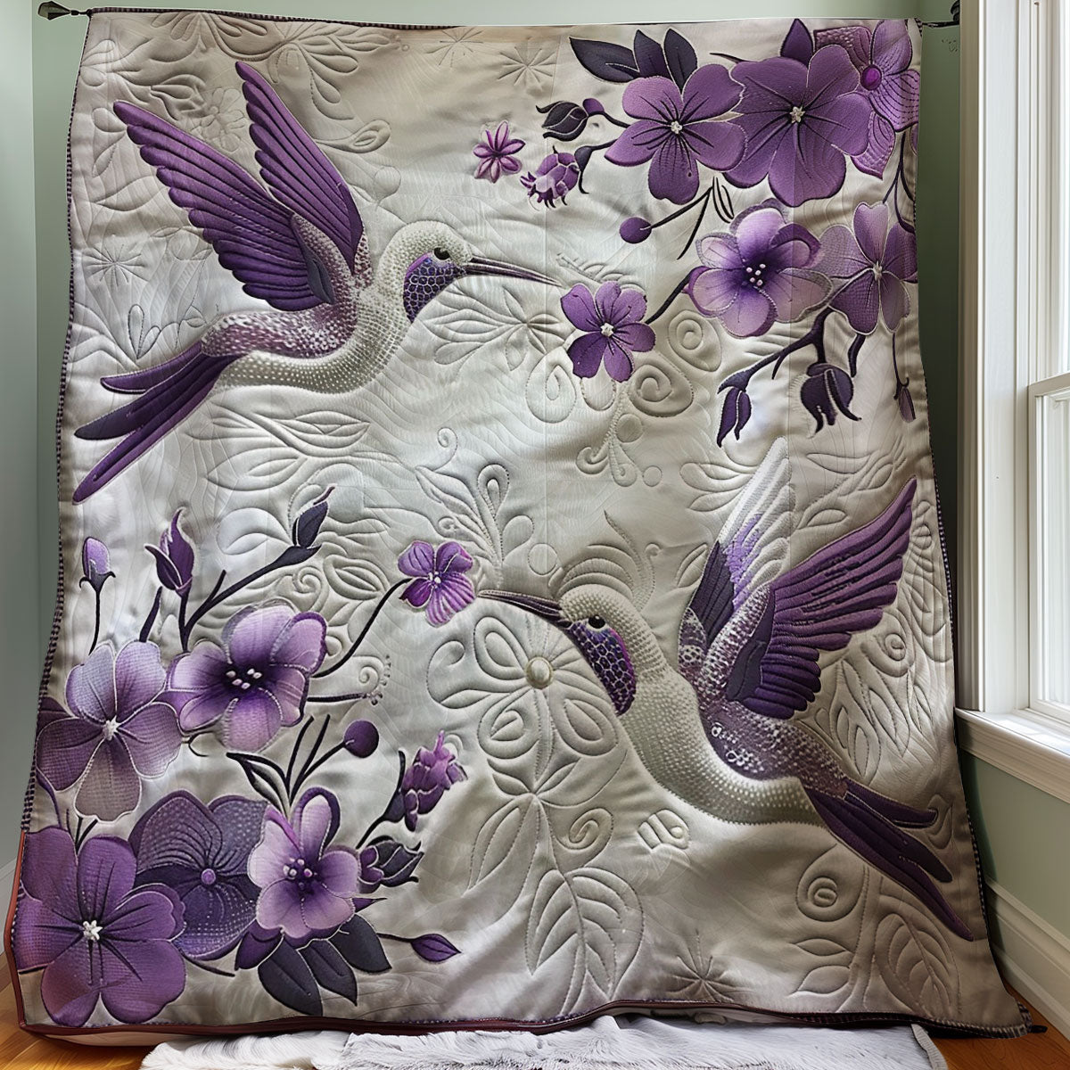 Traditional Hummingbirds WM1408015CL Quilt