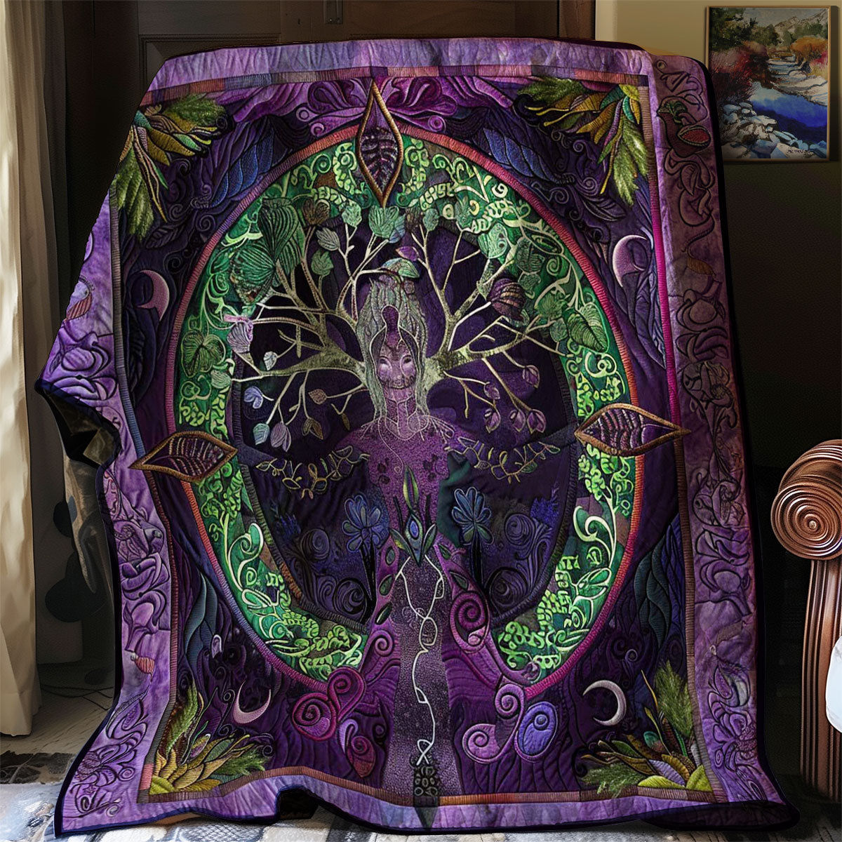 Tree Of Eternal Mysteries WN2408146CL Quilt