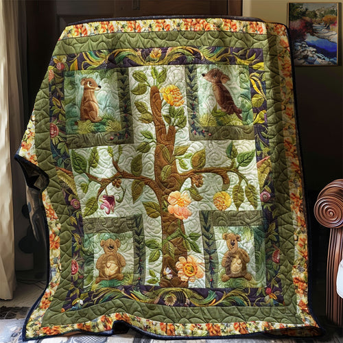 Treehouse Bears WN2208096CL Quilt