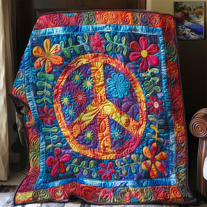 Trippy Hippie Sign SR2308010CL Quilt