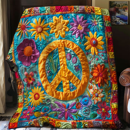 Trippy Hippie Sign SR2308011CL Quilt