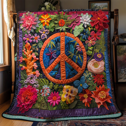 Trippy Hippie Sign WN1609039CL Quilt