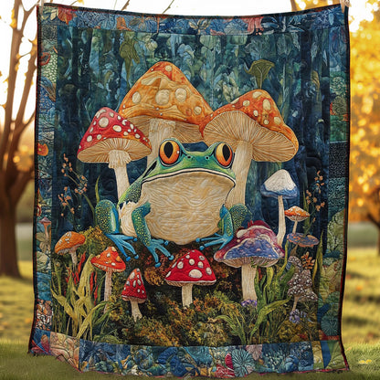 Tropical Frog WM0208045CL Quilt