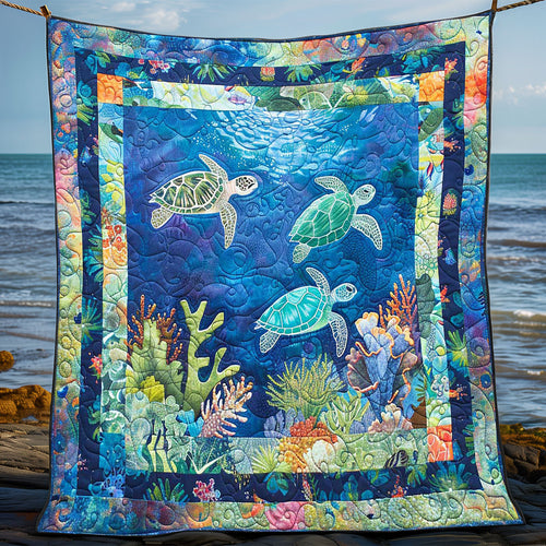 Turtle Lagoon Glow WN0808072CL Quilt