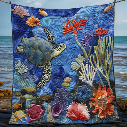 Turtle Ocean Serenity WN1008094CL Quilt