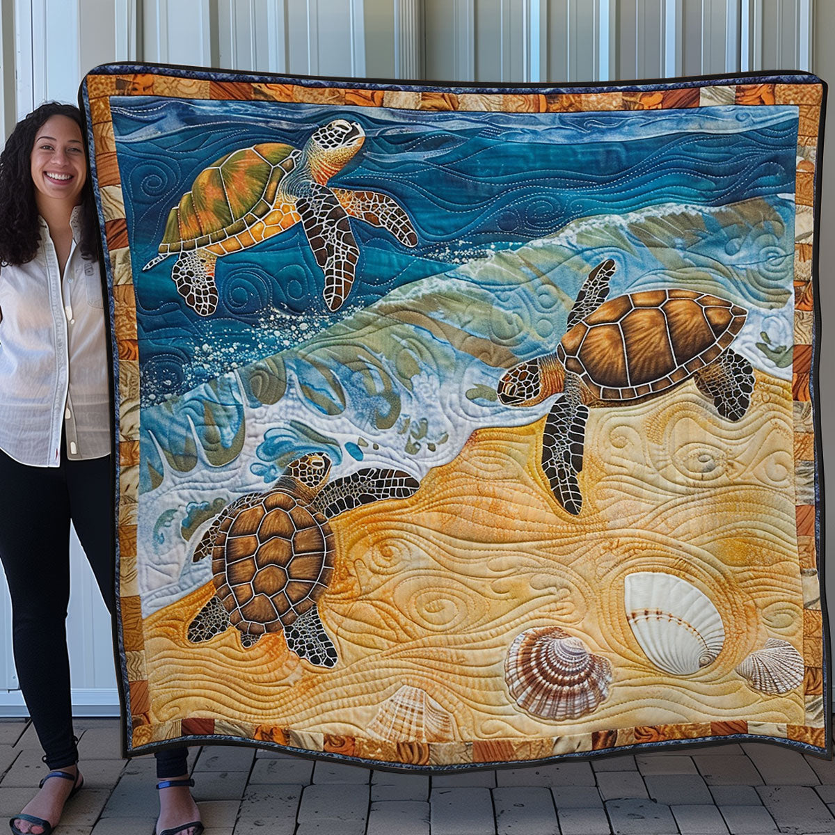 Sea Turtle SR0808041CL Quilt