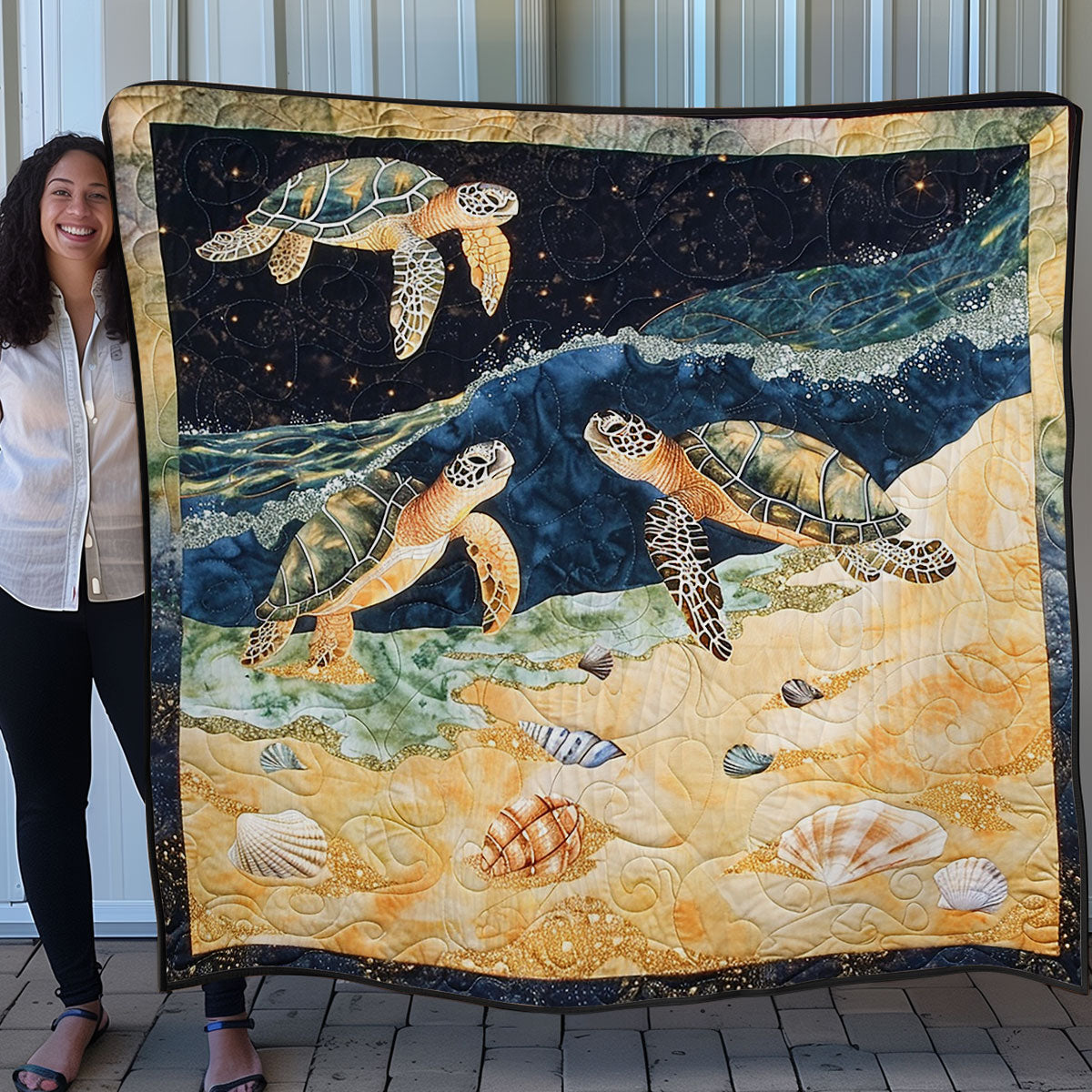 Sea Turtle SR0808043CL Quilt