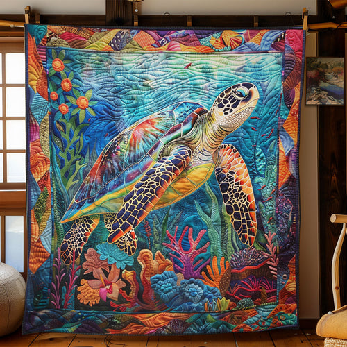 Turtle Sea SR2008043CL Quilt