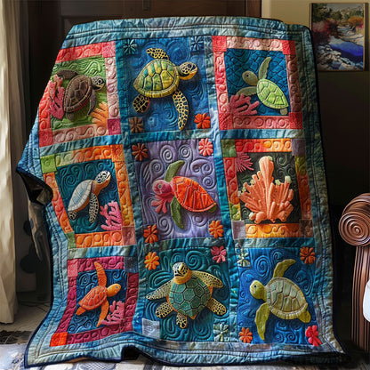 Turtle's Ocean Bliss WN2408125CL Quilt