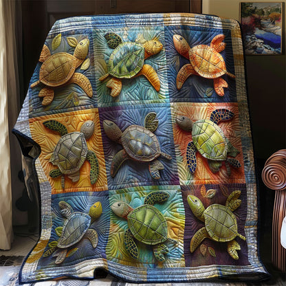 Turtles' Gentle Journey WN2408057CL Quilt