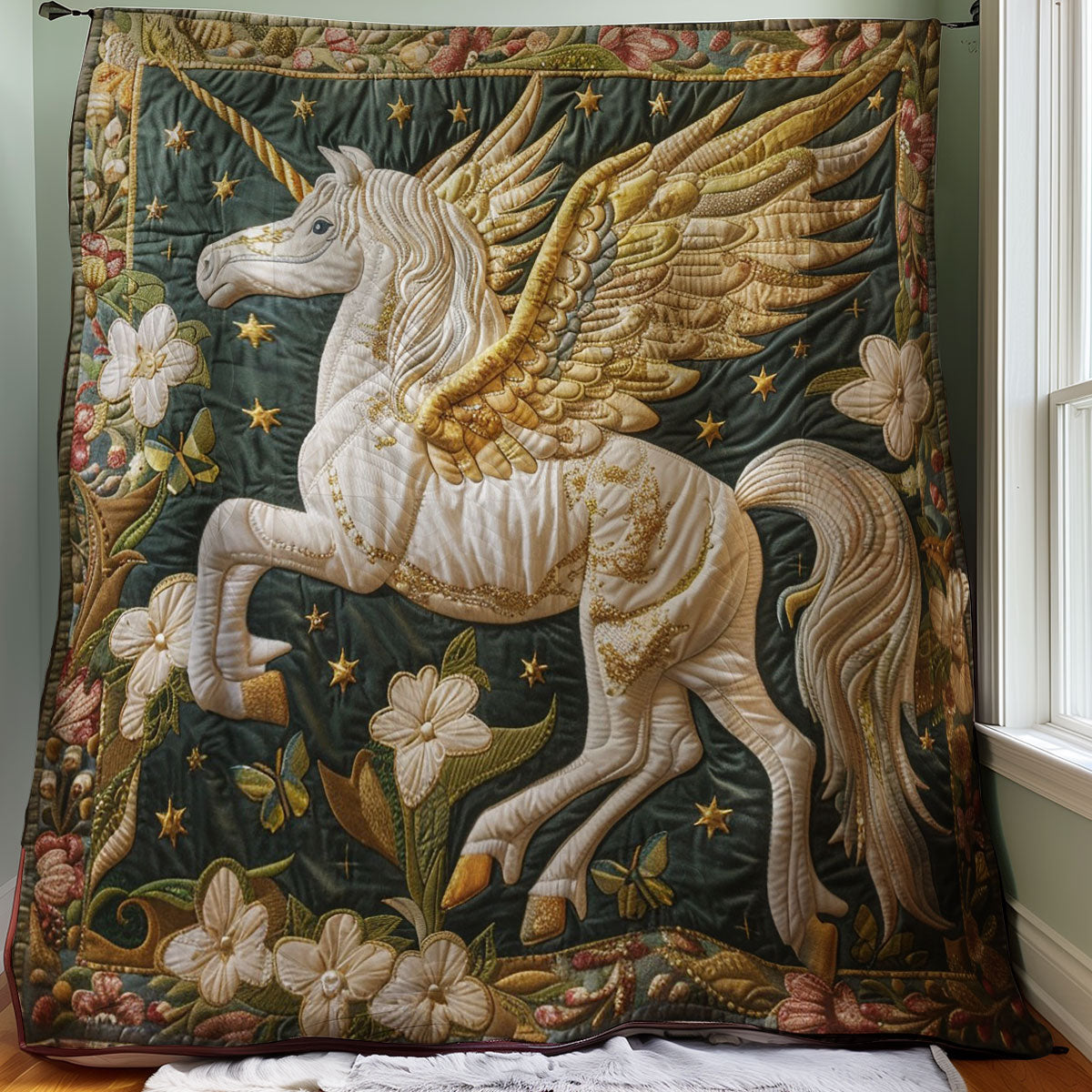 Unicorn WM1008033CL Quilt