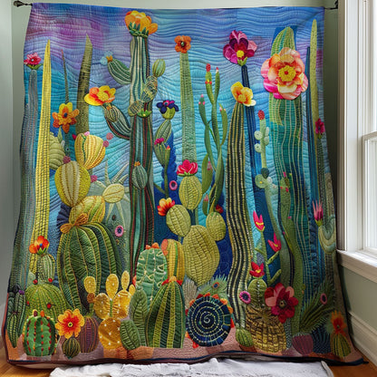 Vibrant Cactus WM1008077CL Quilt