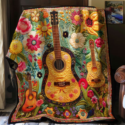 Vibrant Guitar Vibes WN2208129CL Quilt