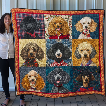 Vintage Poodle SR1008007CL Quilt