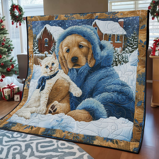 Winter Cat And Dog SR2308042CL Quilt