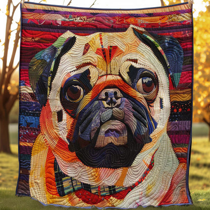 Warm Pugs WN2907014CL Quilt