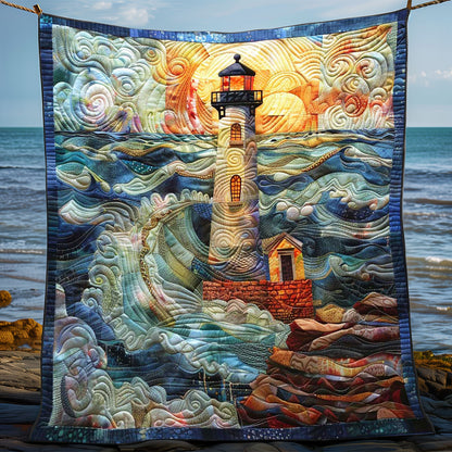 Waves and Beacon WN1008058CL Quilt