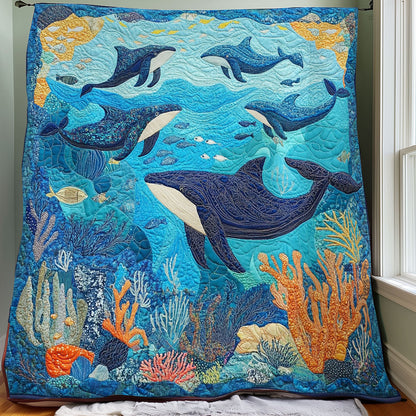 Whales WM0808006CL Quilt