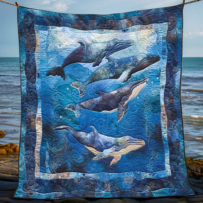 Whales' Haven WN1408003CL Quilt