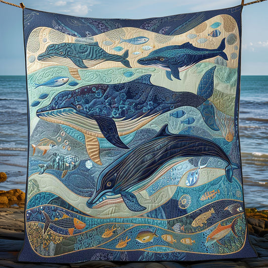 Whales' Odyssey WN1408006CL Quilt