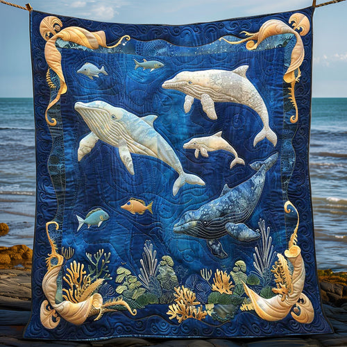 Whales' Realm WN1408001CL Quilt