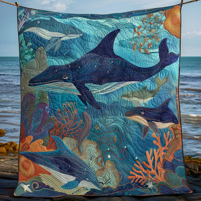 Whales' Retreat WN1408005CL Quilt