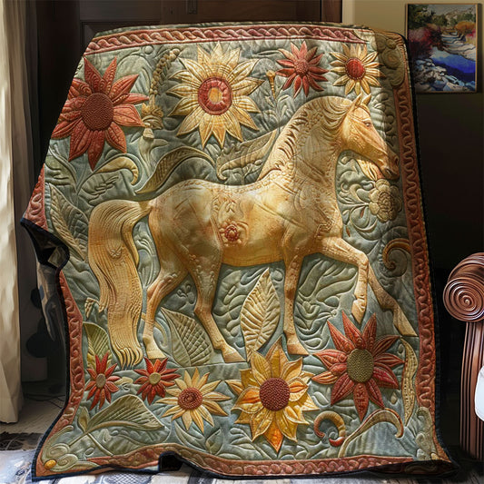 Wild Horse Sunflower WN2108051CL Quilt