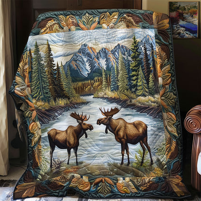 Wilderness Moose SR2208017CL Quilt