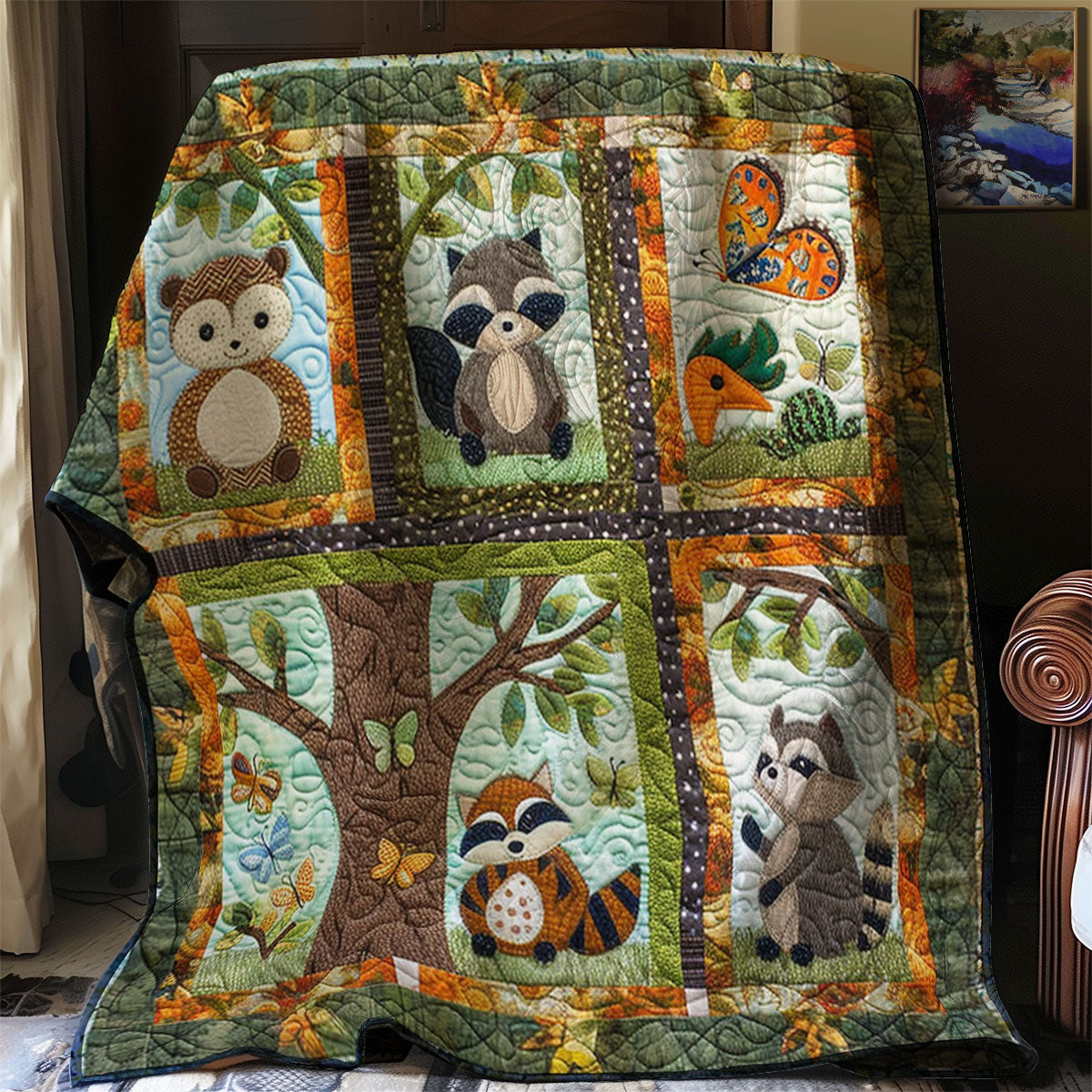 Wildlife Wonders WN2208108CL Quilt