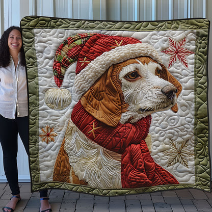 Winter Beagle SR1408017CL Quilt