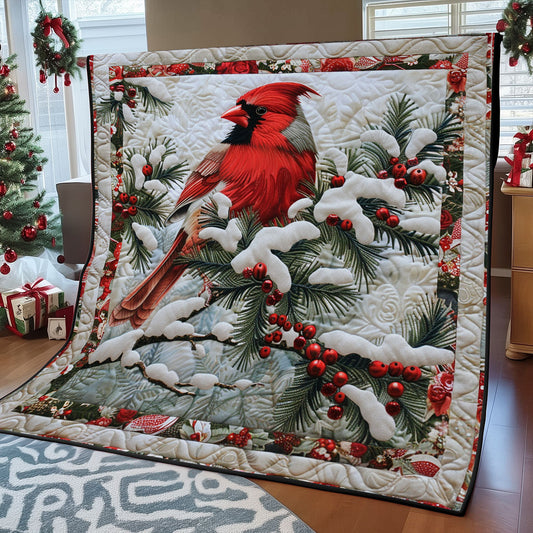 Winter Cardinal SR1908047CL Quilt