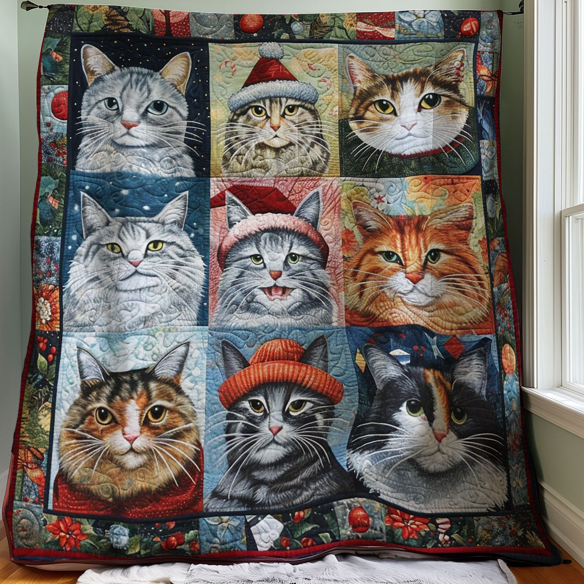 Winter Cat WM1508022CL Quilt