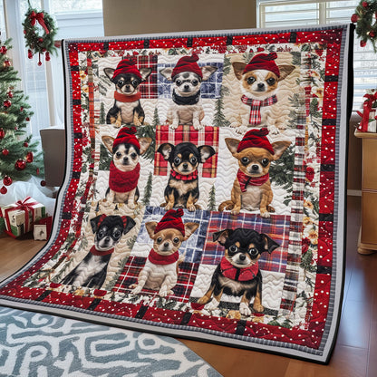 Winter Chihuahua SR2208039CL Quilt