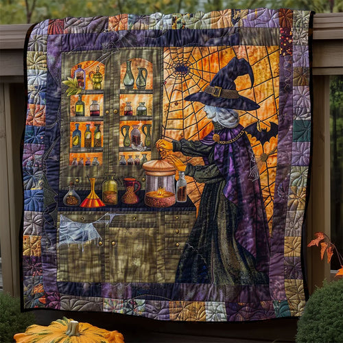 Witch’s Forbidden Potions WN2808115CL Quilt