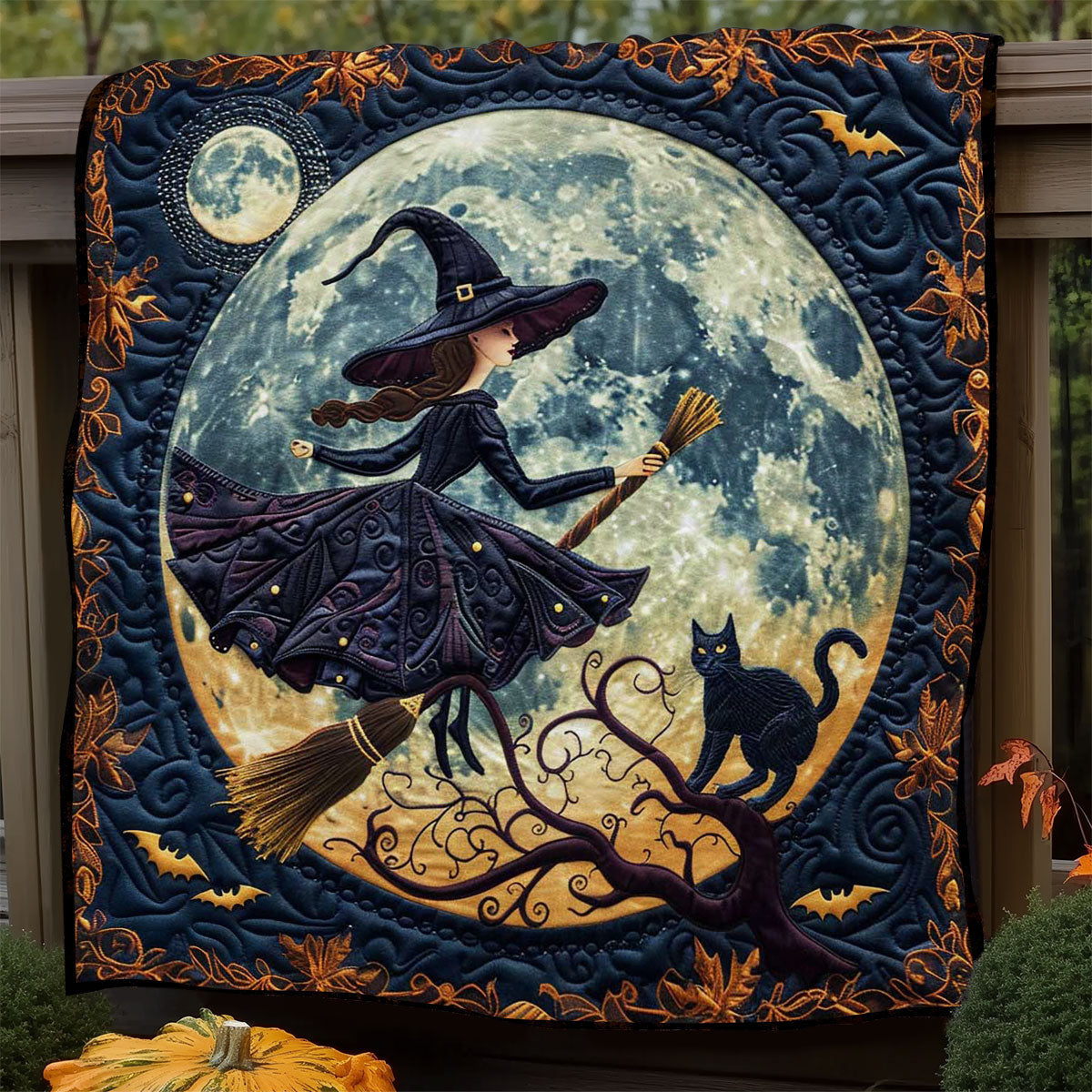 Witch's Haunted Moon WN1908084CL Quilt