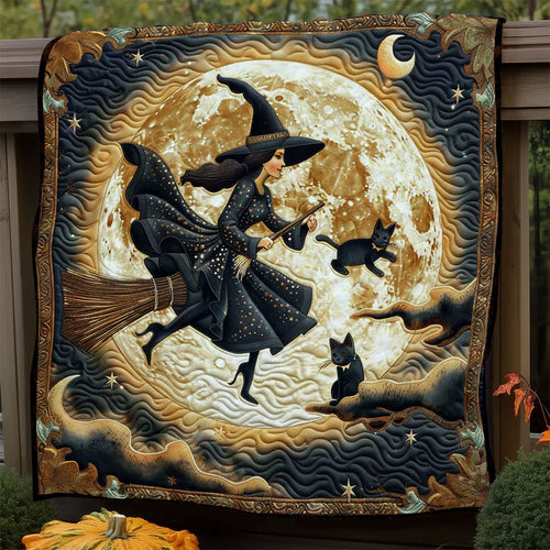 Witch's Moonlit Ride WN1908078CL Quilt