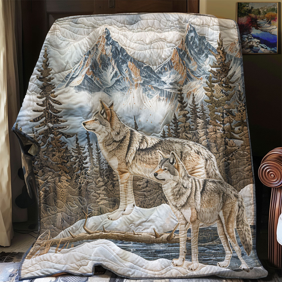 Wolf Forest SR2208011CL Quilt