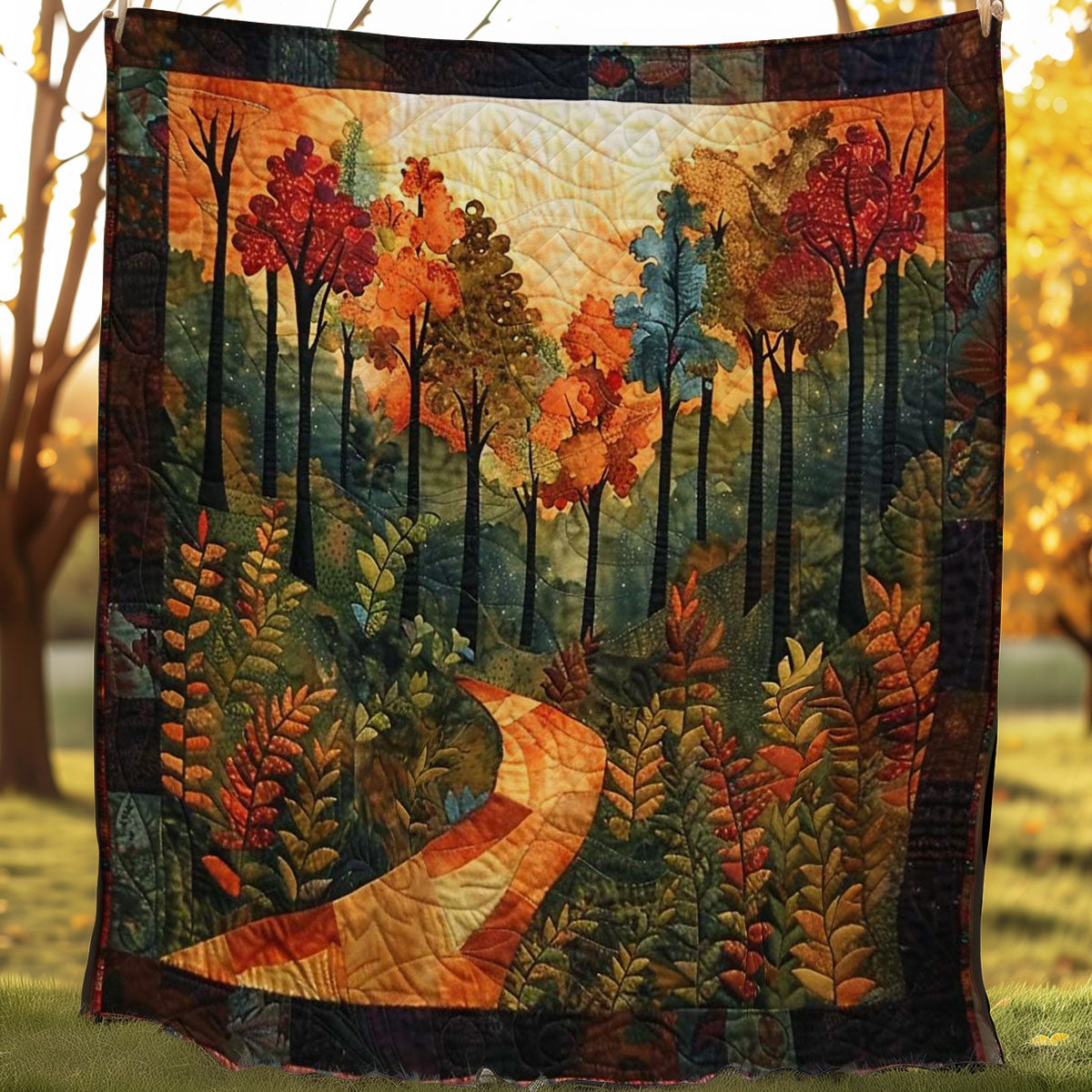 Woodland Wonders WN3007026CL Quilt