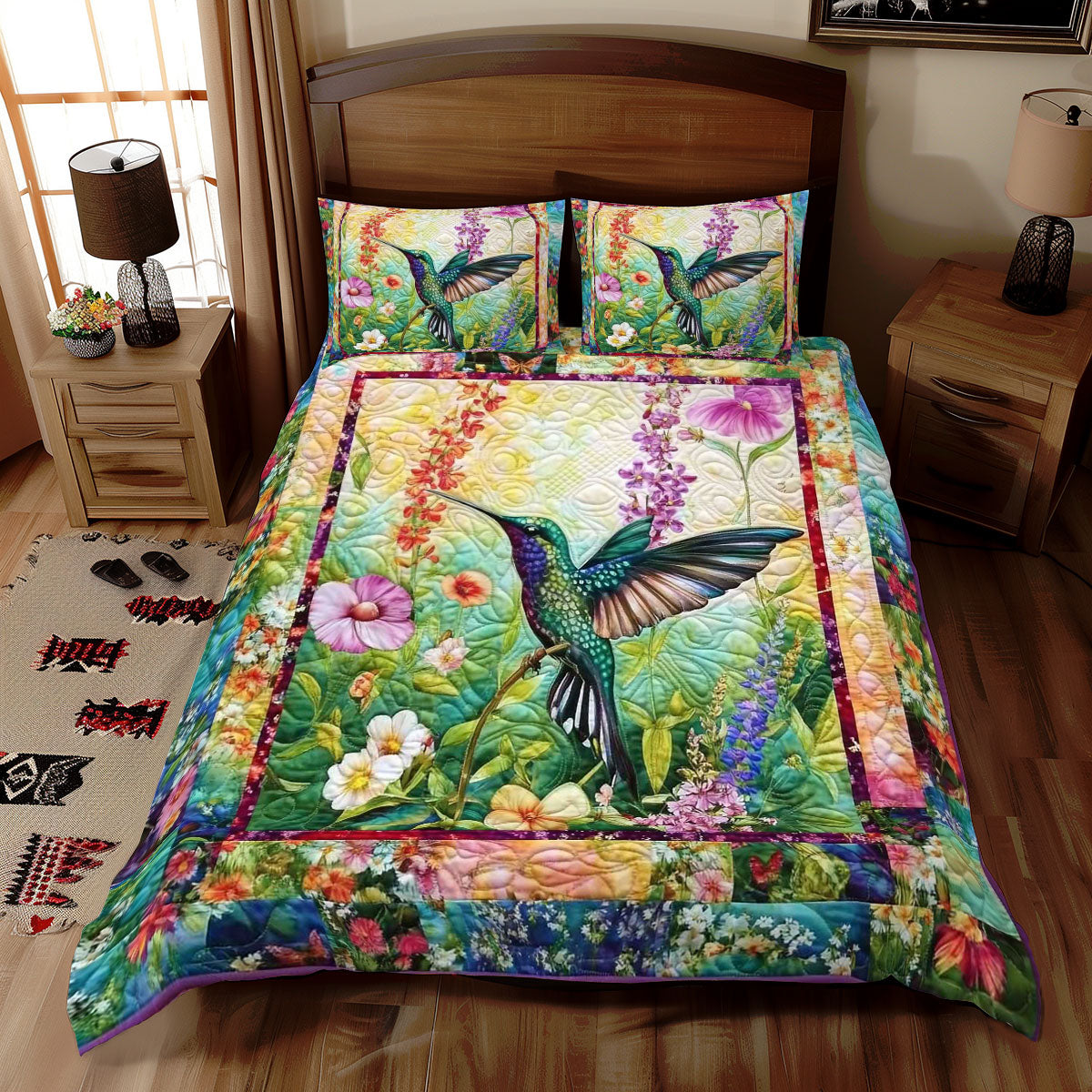 Hummingbird Reflection WN1609029CL Duvet Cover Set