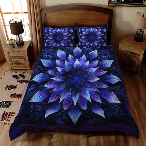 Mystic Blue Blossom WN1609012CL Duvet Cover Set