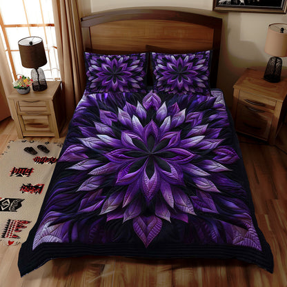 Mystic Purple Bloom WN1609013CL Duvet Cover Set