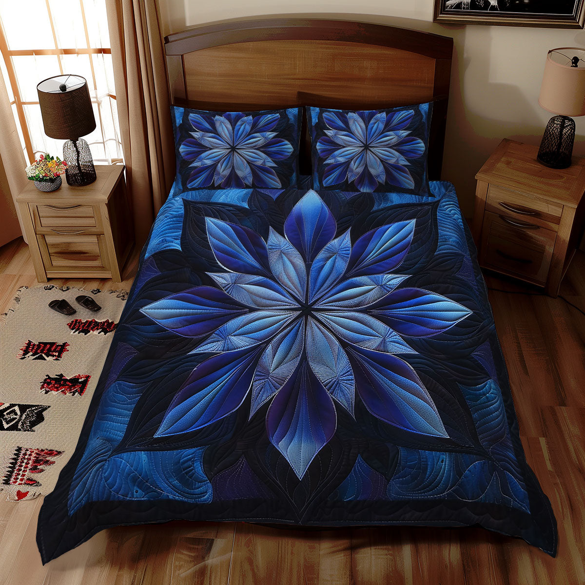 Mystical Blue Oasis WN1609015CL Duvet Cover Set