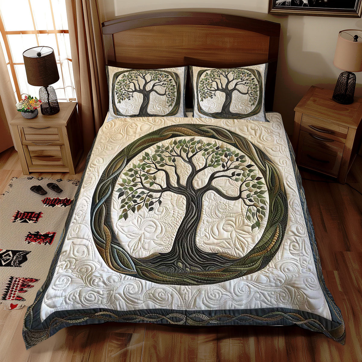 Tree Of Life Serenity WN1609019CL Duvet Cover Set