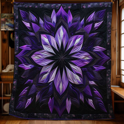 Flower Purple WN1408060CL Quilt