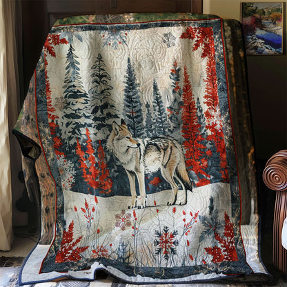 Red Pine Wolf WP2507039CL Quilt